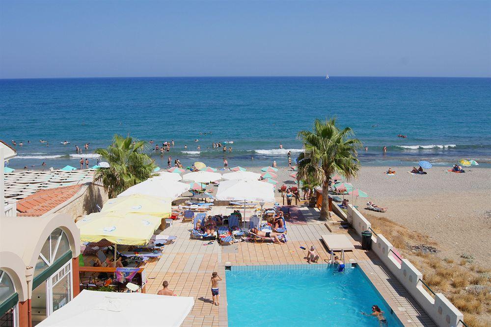 Seafront Beach Hotel Apartments Rethymno Esterno foto