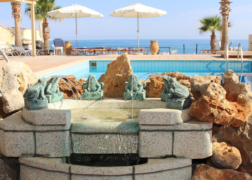 Seafront Beach Hotel Apartments Rethymno Esterno foto