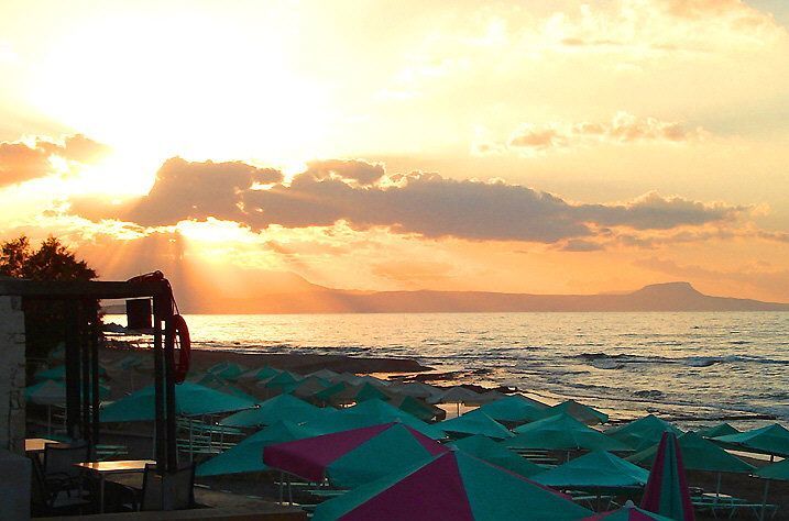 Seafront Beach Hotel Apartments Rethymno Esterno foto