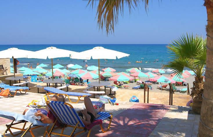 Seafront Beach Hotel Apartments Rethymno Esterno foto