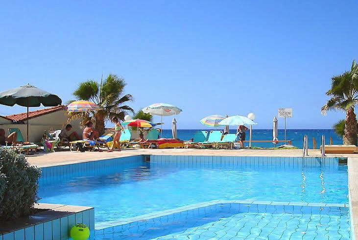 Seafront Beach Hotel Apartments Rethymno Esterno foto