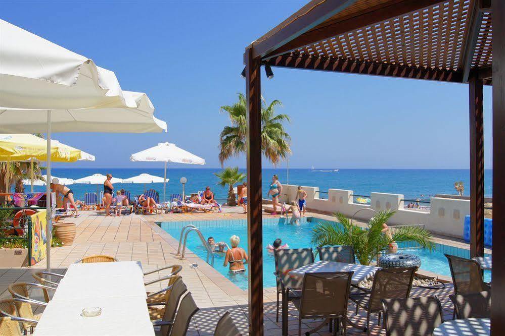 Seafront Beach Hotel Apartments Rethymno Esterno foto
