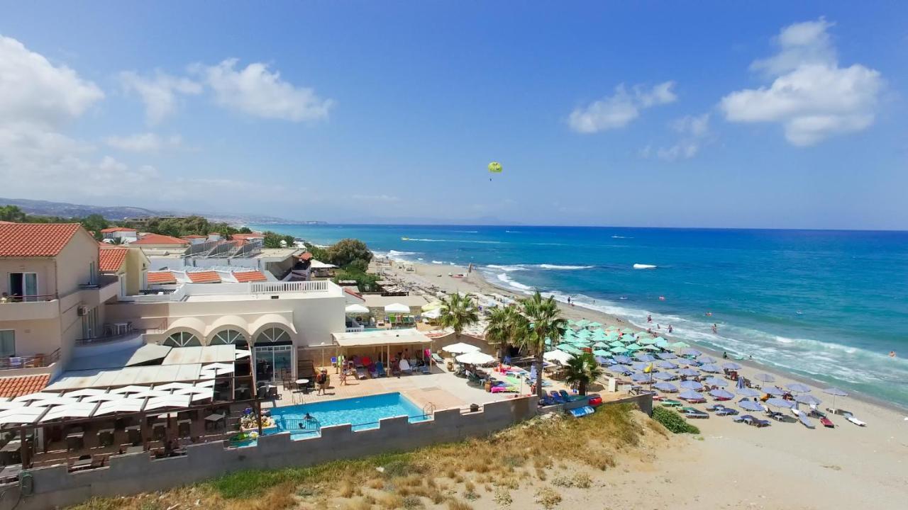 Seafront Beach Hotel Apartments Rethymno Esterno foto