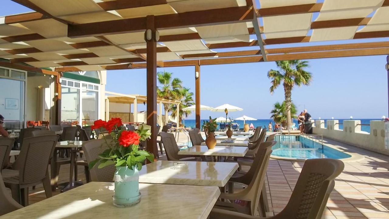 Seafront Beach Hotel Apartments Rethymno Esterno foto