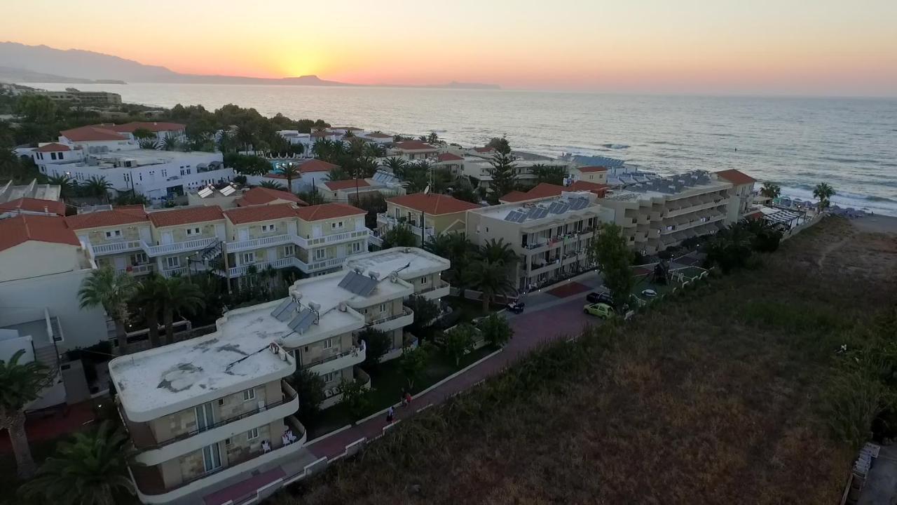 Seafront Beach Hotel Apartments Rethymno Esterno foto
